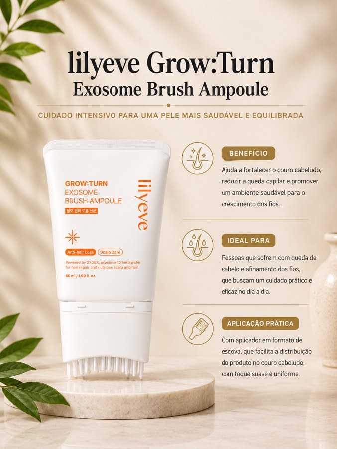 LILYEVE GROW:TURN EXOSOME BRUSH AMPOULE