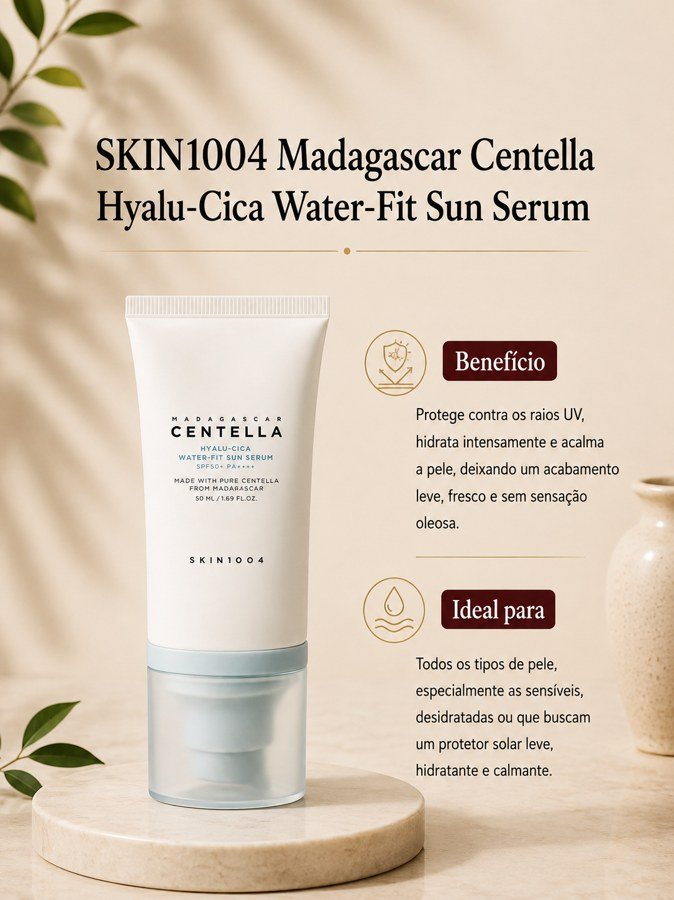 SKIN1004 Madagascar Centella Hyalu-Cica Water-Fit Sun Serum 100 ml
