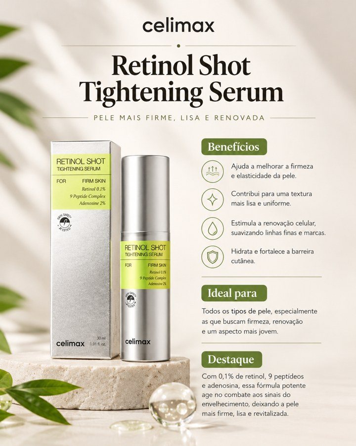 Retinol Shot Celimax The Vita-A Tightening Serum 30ml